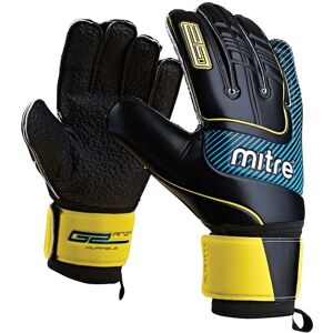 Mitre Anza G2 Durable Glove - Black/Cyan/Yellow