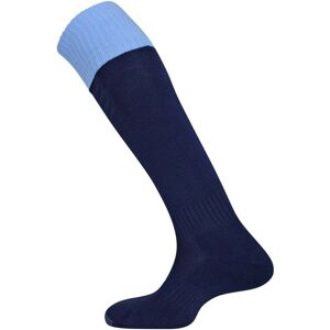 Mitre Mercury Contrast Sock - Navy/Sky