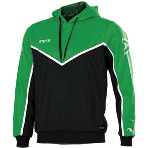 Mitre Primero Poly Hoody - Emerald/Black/White