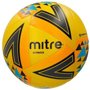 Mitre Ultimatch Football - Yellow/Orange/Blue