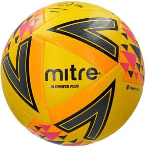 Mitre Ultimatch Plus Football - Yellow/Orange/Pink