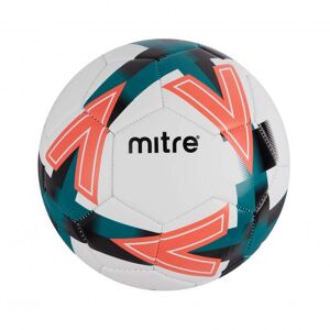 Mitre Personalised Football - White/Green/Orange