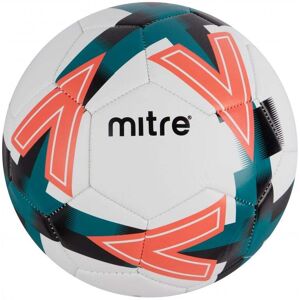 Mitre Personalised Football - White/Green/Orange