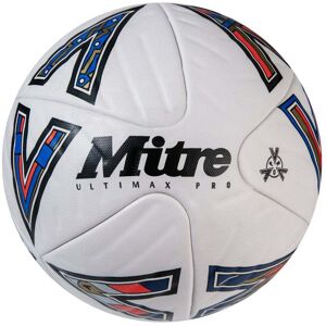 Mitre Ultimax Pro LE Football - White/Red/Blue