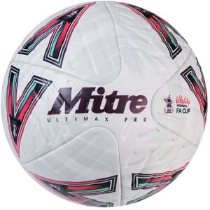 Mitre Ultimax Pro Vitality Women's FA Cup Football - White/Blue/P