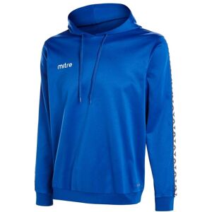 Mitre Delta Poly Hoody - Royal Blue/White