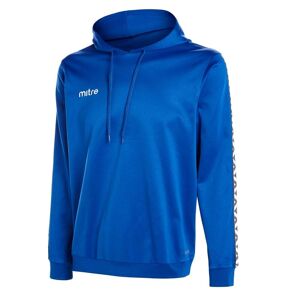 Mitre Delta Poly Hoody - Royal Blue/White