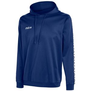 Mitre Delta Poly Hoody - Navy/White