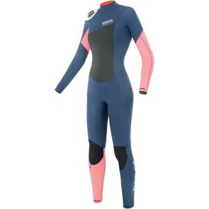 Picture Fluid 4mm Back Zip Womens Wetsuit (Dark Blue)  - Blue - Size: 6