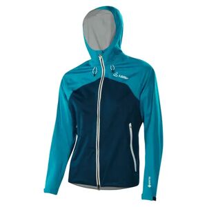 Löffler Ponto GTX Active Womens Cross Country Ski Jacket (Topaz Blue)  - Blue - Size: 40