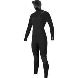 O'Neill Hooded 5mm Chest Zip Womens Wetsuit (Black)  - Black - Size: 10