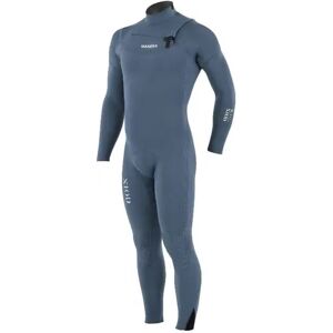 Manera X10D Meteor 4mm Chest Zip Wetsuit (Pewter)  - Blue;Grey - Size: Large