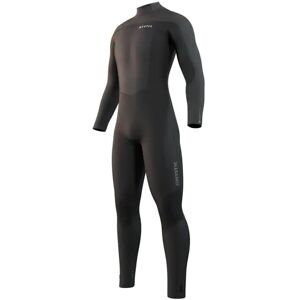 Mystic Majestic 4/3mm Back Zip Wetsuit (Black)  - Black - Size: Medium