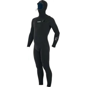 Manera X10D Meteor 4mm Hooded Chest Zip Wetsuit (Black)  - Black - Size: 2X-Large