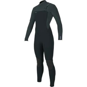 O'Neill 3/2+ Chest Zip Womens Wetsuit (Gun Metal)  - Grey;Black - Size: 6T