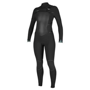 O'Neill Tech 4mm Chest Zip Womens Wetsuit (Black)  - Black - Size: 10