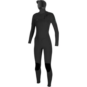 O'Neill 6mm Hooded Chest Zip Womens Wetsuit (22)  - Black - Size: 10