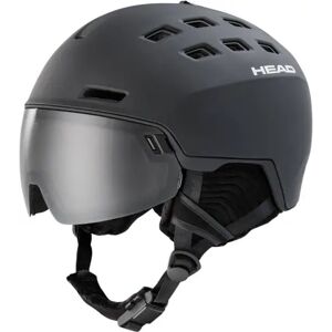 Head Radar 5K Visor Ski Helmet (Black) - Black - Size: Medium Head Radar 5K Visor Ski Helmet (Black) - Black - Size: Medium