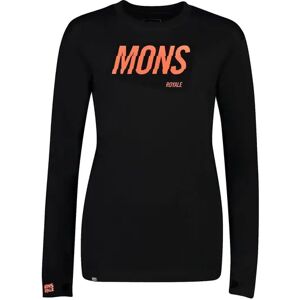 Mons Royale Yotei BF Tech LS Shirt (Black) - Black - Size: Small Mons Royale Yotei BF Tech LS Shirt (Black) - Black - Size: Small