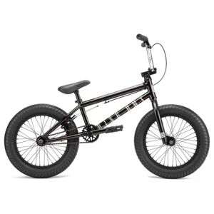 Kink Carve 16" BMX Bike For Kids (Gloss Iridescent Black)  - Black;Grey - Size: 16.5"