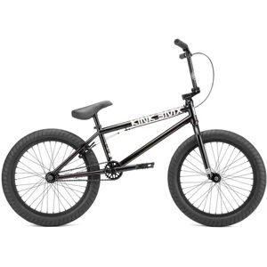 Kink Launch 20" BMX Freestyle Bike (Gloss Iridescent Black)  - Black;Green;Purple - Size: 20.25"