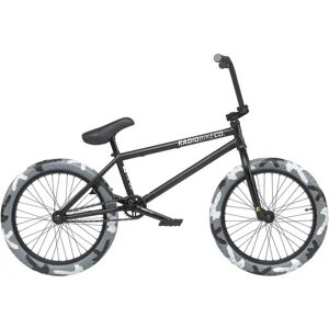 Radio Bike Co Radio Darko 20" BMX Freestyle Bike (Matt Black)  - Black - Size: 21"