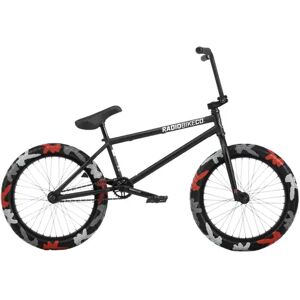 Radio Bike Co Radio Darko 20" BMX Freestyle Bike (Matt Black)  - Black - Size: 21"