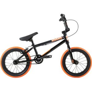 Stolen Agent 14'' BMX Bike For Kids (Black)  - Black;Orange - Size: 14.6"