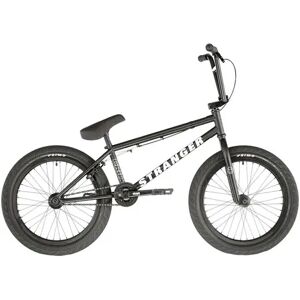 Stranger Crux 20" BMX Freestyle Bike (Matt Black)  - Black - Size: 21"