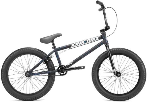 Kink Curb 20" BMX Freestyle Bike (Matte Blood Blue)  - Black;Blue;White - Size: 20"