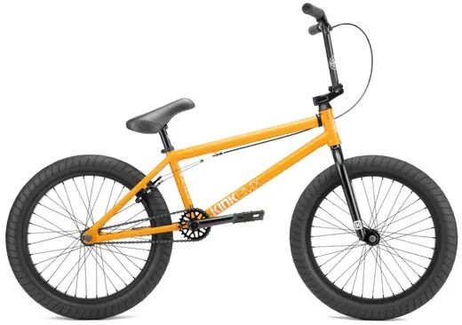 Kink Gap 20" BMX Freestyle Bike (Gloss Hazy Orange)  - Orange;White - Size: 20.5"
