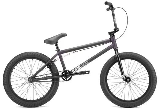 Kink Gap XL 20" BMX Freestyle Bike (Matte Spotlight Purple)  - Purple;White - Size: 21"