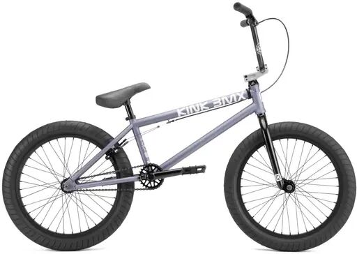 Kink Launch 20" BMX Freestyle Bike (Matte Storm Gray)  - Grey;White - Size: 20.25"