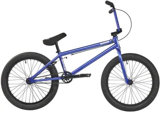 Mankind NXS 20'' BMX Freestyle Bike (Gloss Metallic Blue)  - Blue - Size: 20.5"