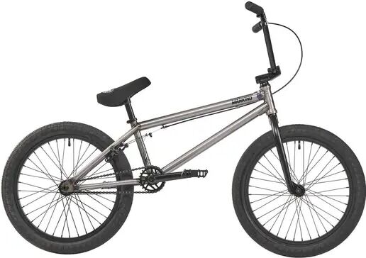 Mankind NXS 20'' BMX Freestyle Bike (Gloss Raw)  - Silver - Size: 21"