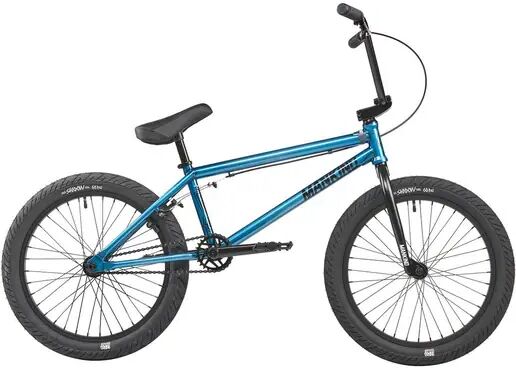 Mankind Sureshot 20" BMX Freestyle Bike (Gloss Trans Blue)  - Blue - Size: 20.5"