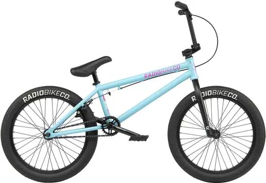 Radio Bike Co Radio Evol 20" BMX Freestyle Bike (Matt Sky Blue)  - Blue - Size: 20.3"