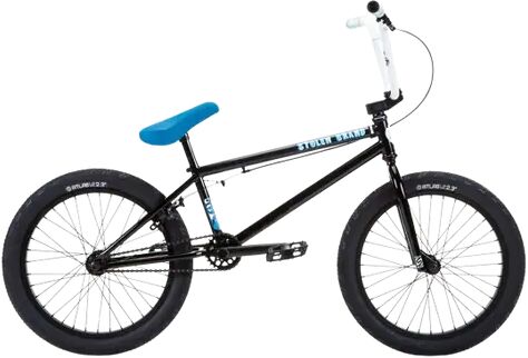 Stolen Stereo 20'' BMX Freestyle Bike (Black/Blue Camo)  - Black;Blue - Size: 20.75"