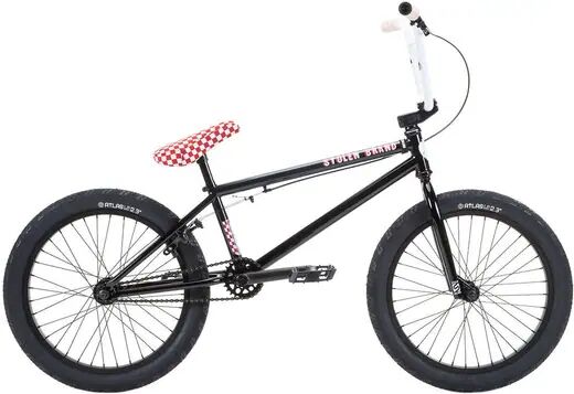 Stolen Stereo 20'' BMX Freestyle Bike (Black/Red Fast Times)  - Black;Red - Size: 20.75"