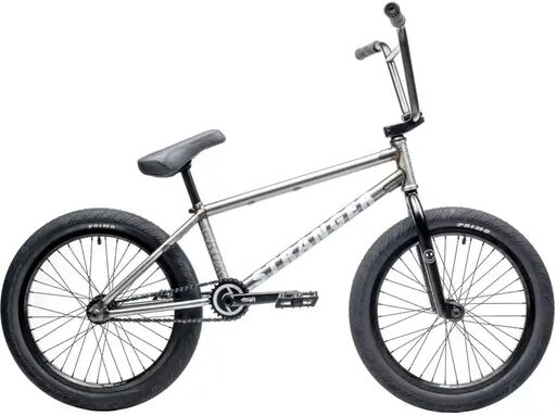 Stranger Crux 20" BMX Freestyle Bike (Matt Raw)  - Grey - Size: 21"