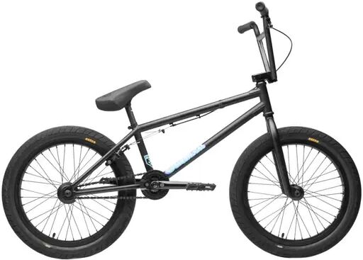 Stranger Piston 20" BMX Freestyle Bike (Matt Black Lsd)  - Black - Size: 20.8"