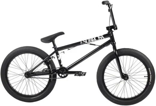 Subrosa Wings Park 20" BMX Freestyle Bike (Black)  - Black - Size: 20.2"