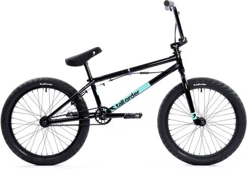 Tall Order Ramp Medium 20'' BMX Freestyle Bike (Gloss Black)  - Black - Size: 20.5"