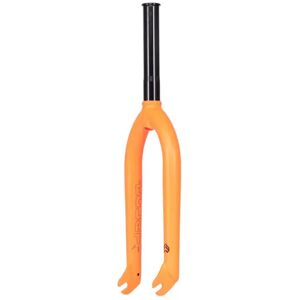 Eclat Storm BMX Fork (Matte Pastel Orange Jordan Godwin Sig)  - Orange - Size: 20mm