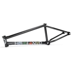 Fiend Raekes Freestyle BMX Frame (Black)  - Black - Size: 20.6