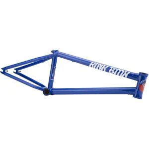 Kink Contender II Freestyle BMX Frame (High Gloss Blue)  - Blue - Size: 21