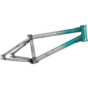 Subrosa Yung Rose Freestyle BMX Frame (Trans Teal Fade)  - Teal - Size: 18