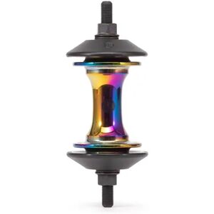 Saltbmx Front Hub - 36 Hole, Nylon Spacers, Black, Durable Saltbmx Front Hub - 36 Hole, Nylon Spacers, Black, Durable