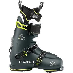 Roxa R3 120 TI IR Mens Ski Boots (Dark Green)  - Green;Yellow - Size: 28.5