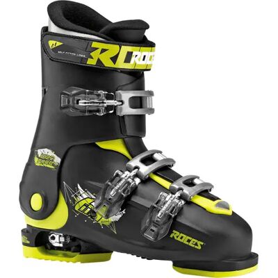 Roces Idea Free 6in1 adjustable Kids Ski Boots (Black/Green) - Black;Green - Size: 22.5-25.5 Roces Idea Free 6in1 adjustable Kids Ski Boots (Black/Green) - Black;Green - Size: 22.5-25.5
